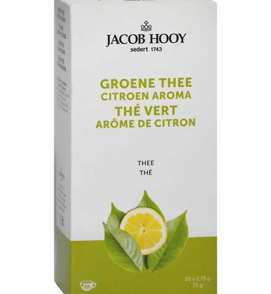Jacob Hooygroene Thee Citroen (20 stuks)