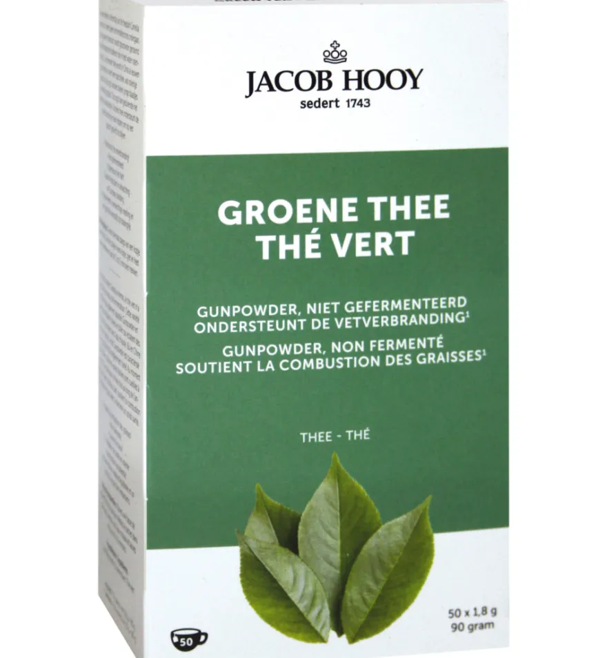 Jacob Hooygroene Thee zakjes (50 stuks)