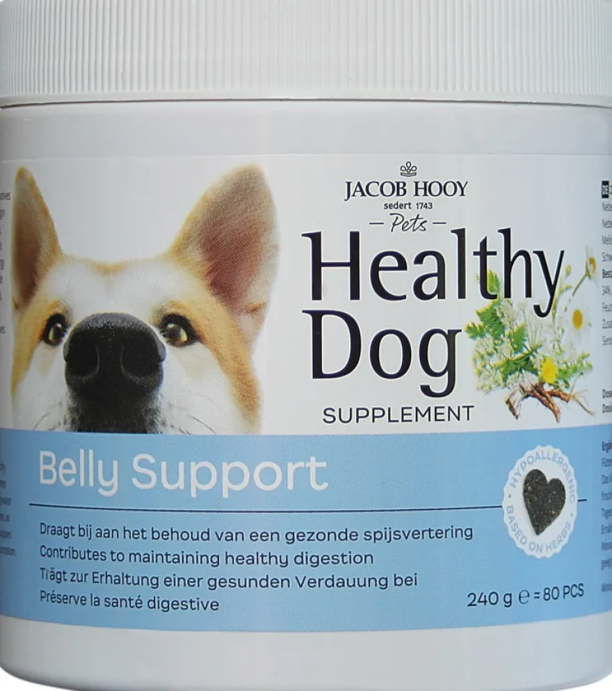 jacob Hooy Healthy Dog Belly support (80 stuks)