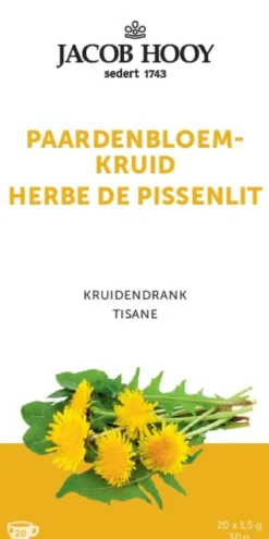 Jacob Hooy Paardenbloem (20 zakjes)