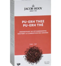 Jacob Hooy Pu Erh Theezakjes (50 stuks)