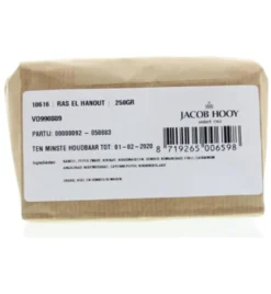 Jacob Hooy Ras el hanout (250 gr)