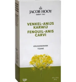 Jacob Hooy Venkel/Anijs/Karwij Thee Gold (20 stuks)