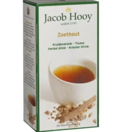 Jacob Hooy Zoethout Thee (20 stuks)