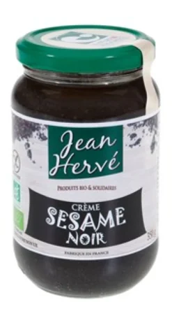 Jean Hervé Sesam Crème Zwart Bio (350 gr)