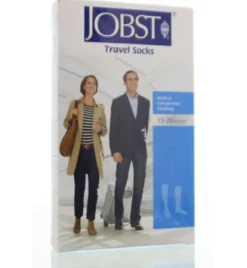 Jobst Travel Socks Zwart Maat 1 (1 paar)