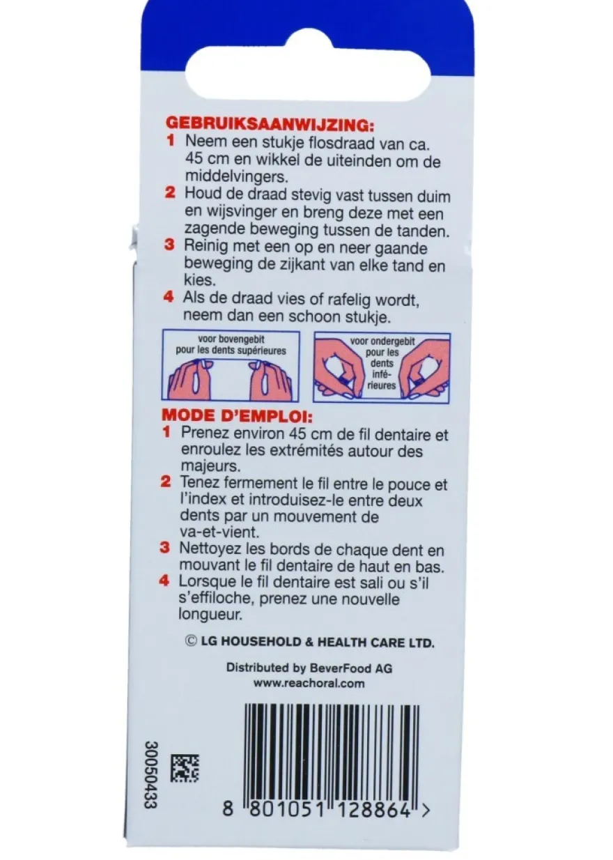 Johnson&johnson Reach Dental Floss Waxed (1 stuk)