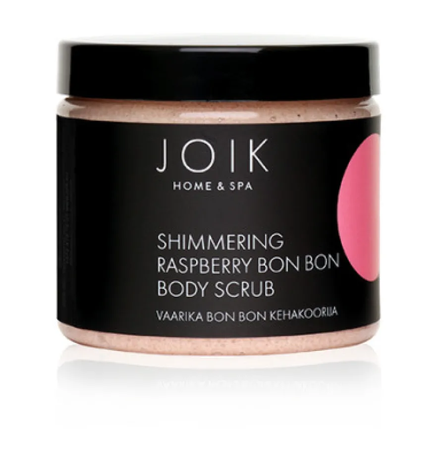 Joik Bodyscrub shimmering raspberry bon bon (210 gr)