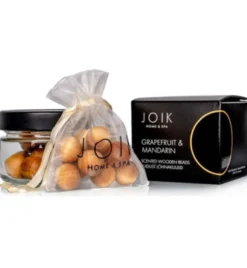 Joik Scented Wooden Beadsgrapefruit & Mandarin Vegan (1 stuk)