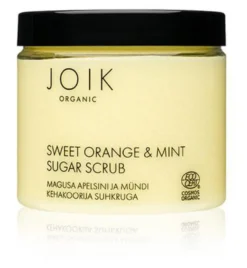 Joik Sweet orange & mint sugar scrub vegan (210 gr)