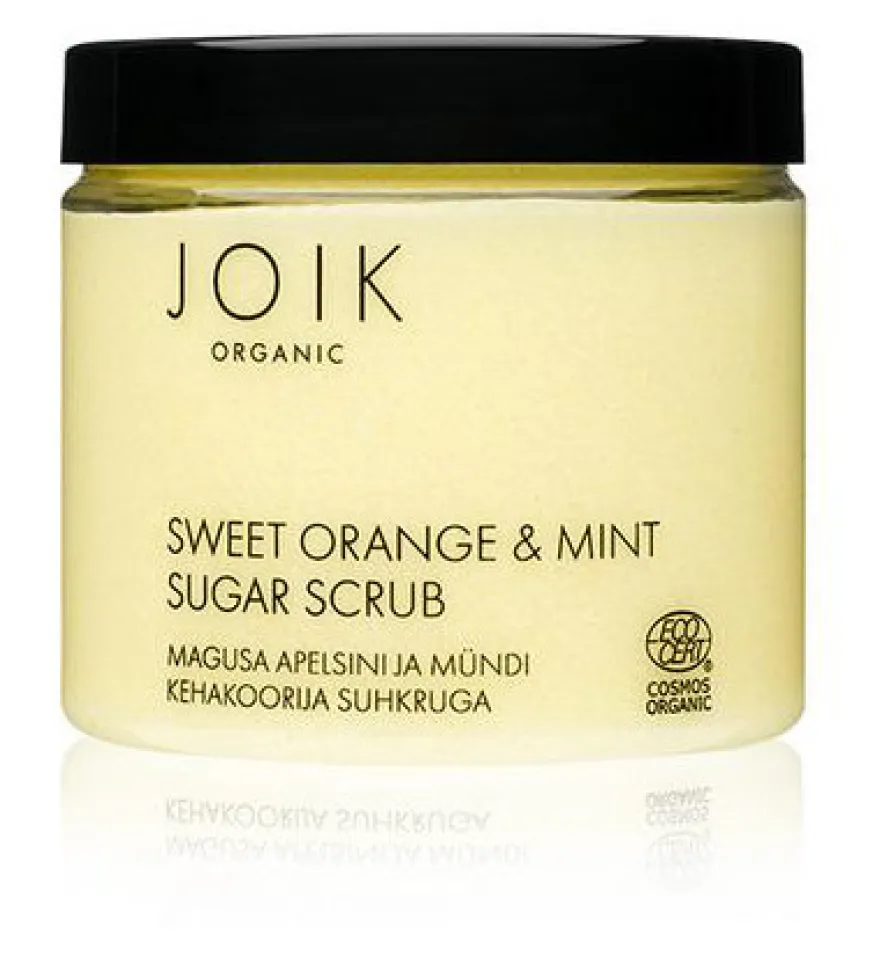 Joik Sweet orange & mint sugar scrub vegan (210 gr)