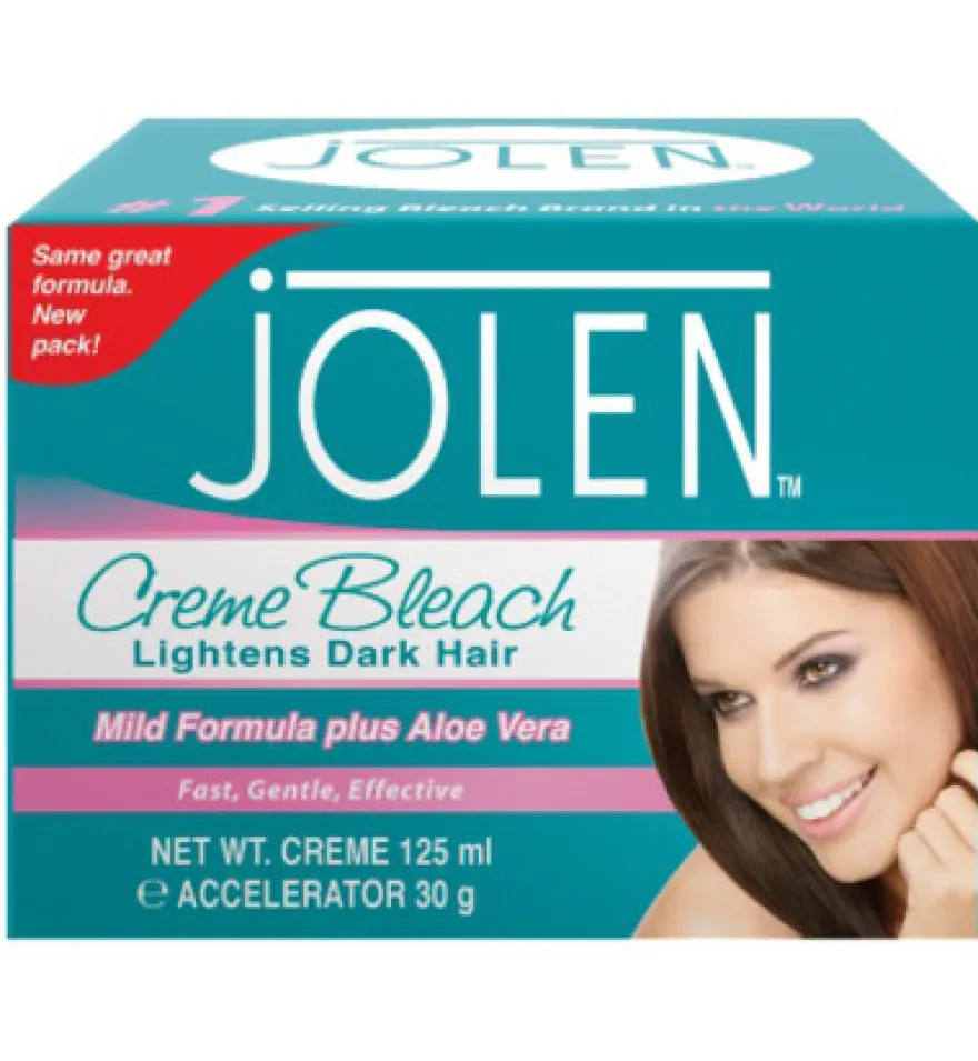 Jolen Ontkleuringscreme creme bleach mild aloe vera (125 ml)