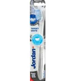 Jordan Tandenborstel Target White Medium (1 stuk)