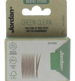 Jordan Tandenstokersgreen Clean Dun (100 stuks)