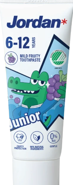 Jordan Tandpasta Junior 6-12 jaar (50 ml)