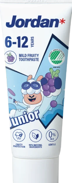 Jordan Tandpasta Junior 6-12 jaar (50 ml)