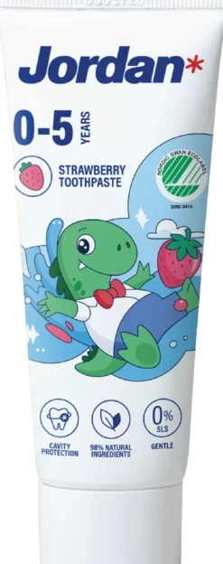 Jordan Tandpasta Kids 0-5 jaar (50 ml)