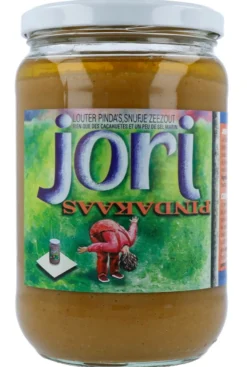 Jori Pindakaas met zout eko bio (650 gr)
