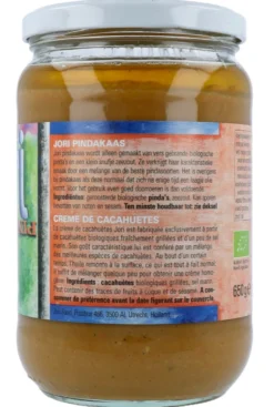 Jori Pindakaas met zout eko bio (650 gr)