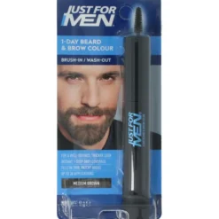 Just For Men Baard / Wenkbrauw Midden Bruin (9 ml)