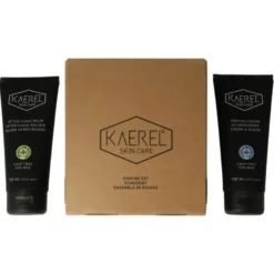 Kaerel Skin Care Shavingset Scheercreme & Aftershave (1 set)