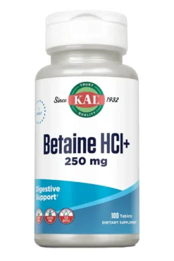 Kal Betaine Hcl Plus 250mg Tabletten (100 tabletten)