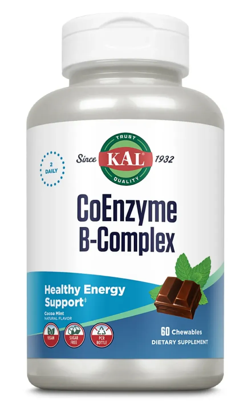 Kal Coenzyme B-complex Kauwtabletten (60 kauwtabletten)