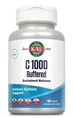 Kal Vit C 1000 Gebufferd Tabletten (100 tabletten)
