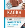Kaoka Melkchocolade 38% met Hazelnoten Bio (180 gr)