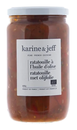 Karine & Jeff Bio Karine & Jeff Ratatouille met Olijfolie Bio (660 gr)