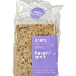 Kari’s Crackers Knekkebrod Haver/Spelt Bio (200 gr)
