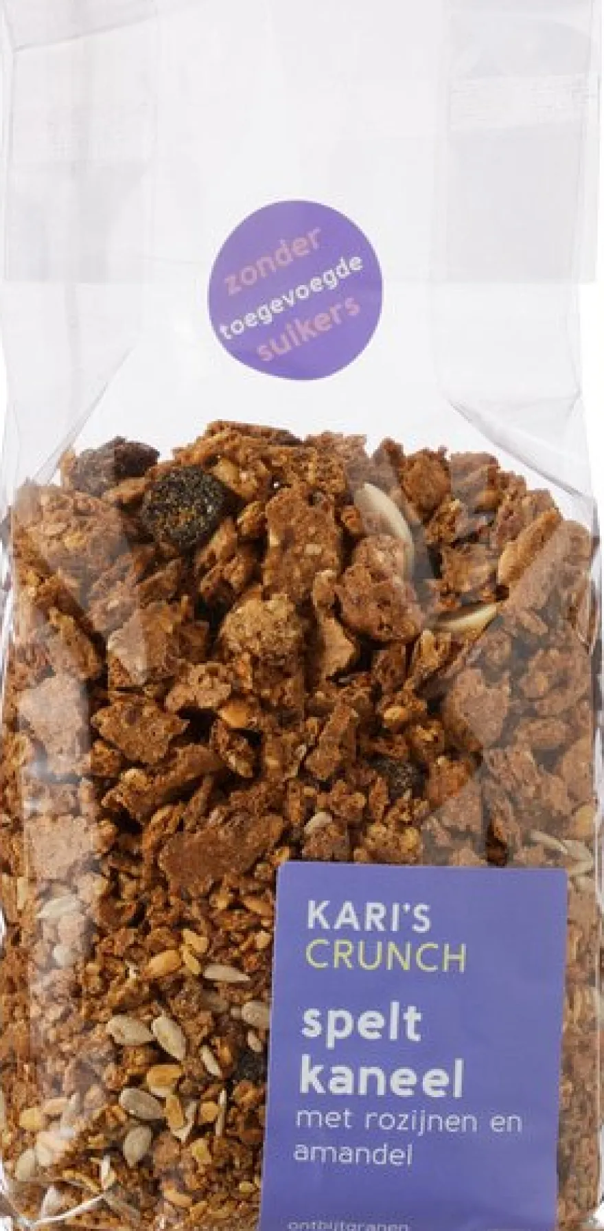 Kari’s Crunch Granola Spelt Kaneel (330 gr)