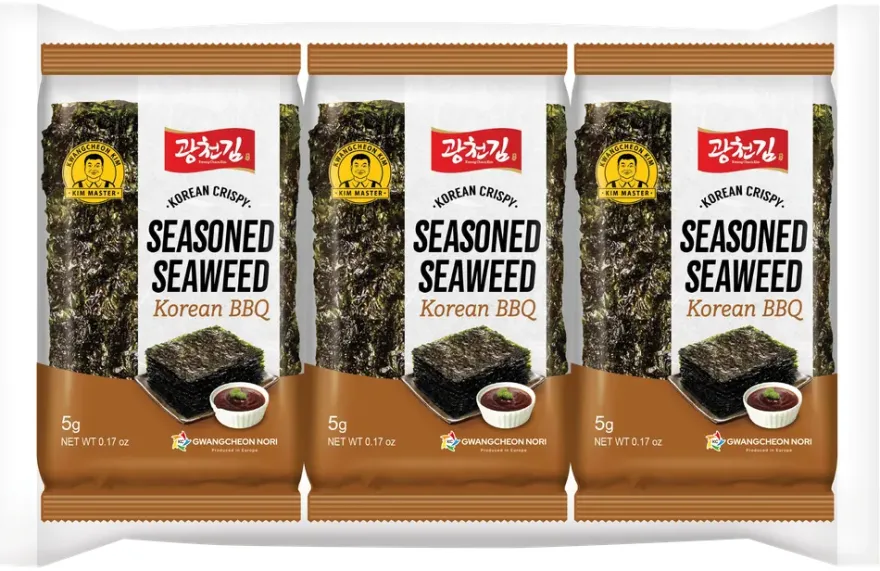Kc Nori Seasoned Seaweed Korean Bbq (15 gr)