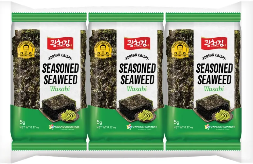 Kc Nori Seasoned Seaweed Wasabi (15 gr)