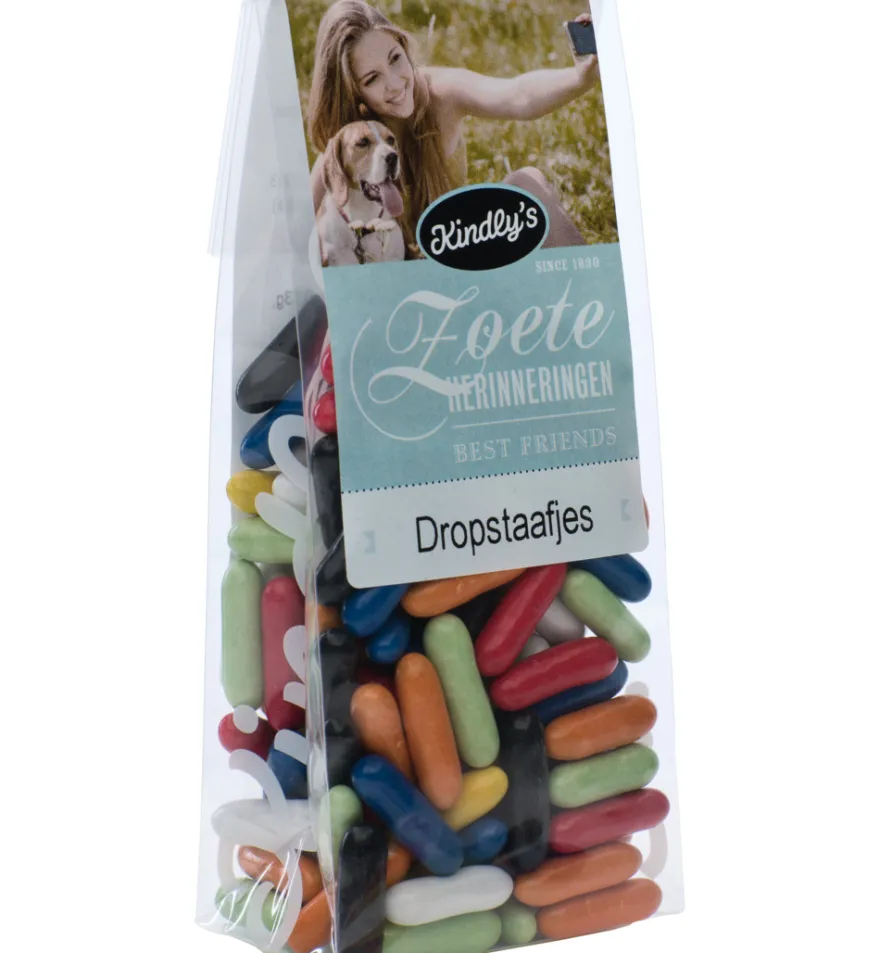 Kindly’s Dropstaafjes zoete herinneringen (170 gr)