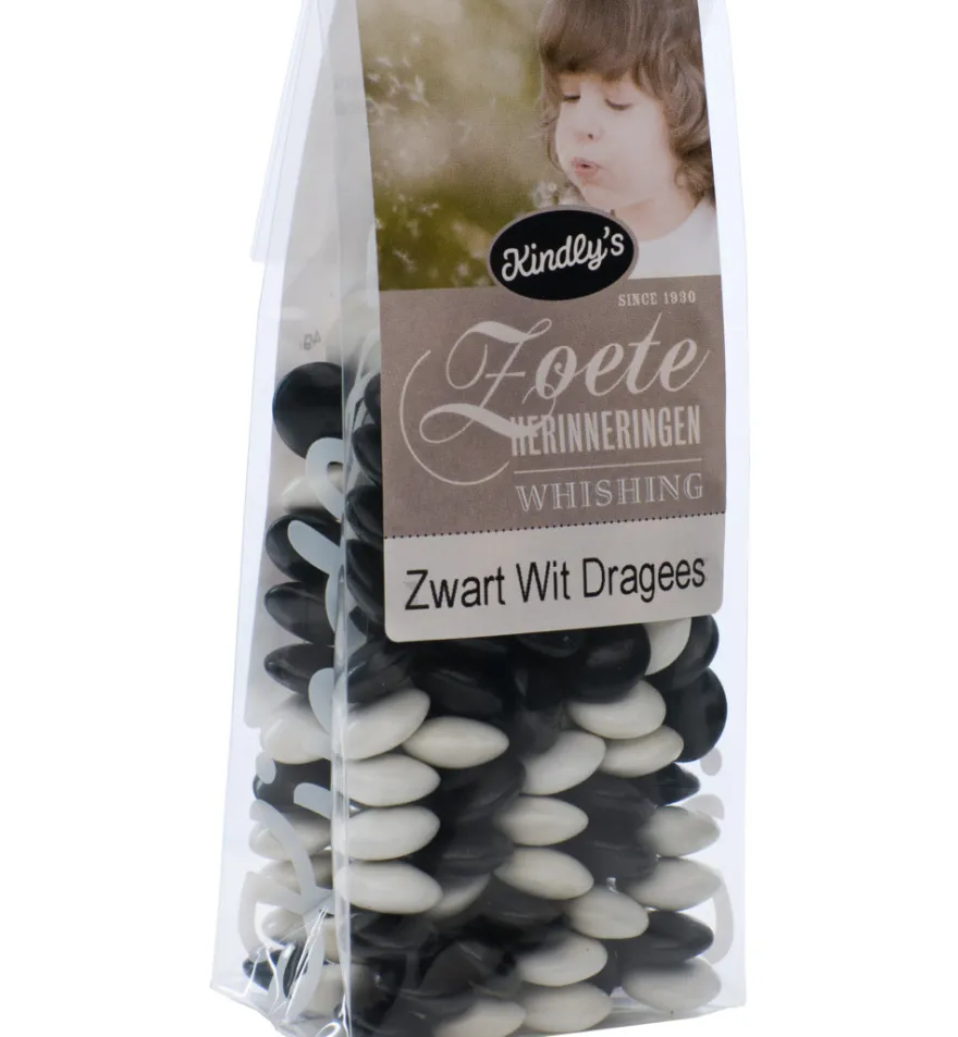 Kindly’s Zwart wit dragee zoete herinneringen (170 gr)