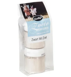 Kindly’s Zwart wit potjes zoet (2 x 30 gr)