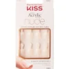 Kiss Nude nails breathtaking (1 set)