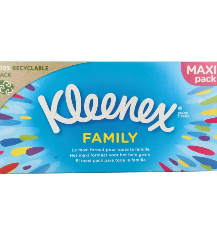 Kleenex Family Maxi Tissue (128 stuks)