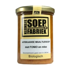 Kleinstesoepfabriek Afrikaanse Maaltijdsoep Met Fo Nio En Miso Bio (400 ml)
