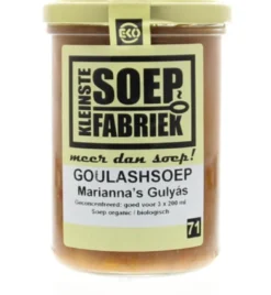 Kleinstesoepfabriek Goulash Soep Bio (400 ml)