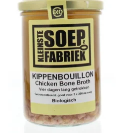 Kleinstesoepfabriek Kippenbouillon Bio (400 ml)
