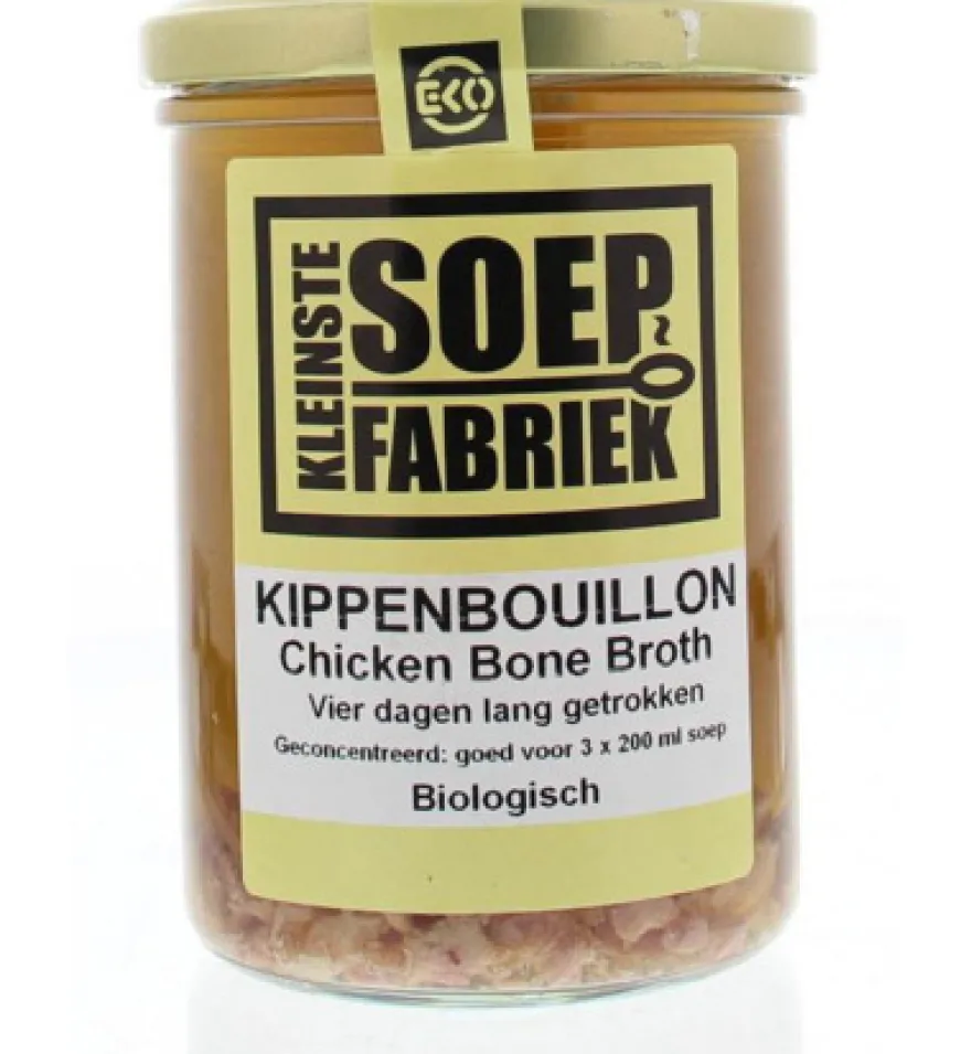 Kleinstesoepfabriek Kippenbouillon Bio (400 ml)