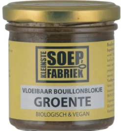 Kleinstesoepfabriek Vloeibare Bouillonblokjesgroente Bio (150 ml)
