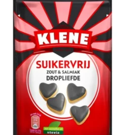 Klene Dropliefde suikervrij (90 gr)