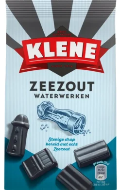 Klene Zeezout Waterwerken Drop (170 gr)