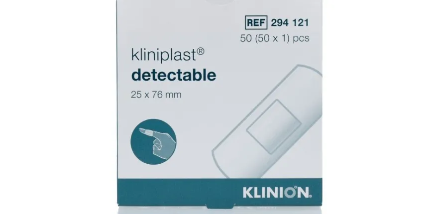 Klinion Kliniplast Detectpleister Blauw (50 stuks)