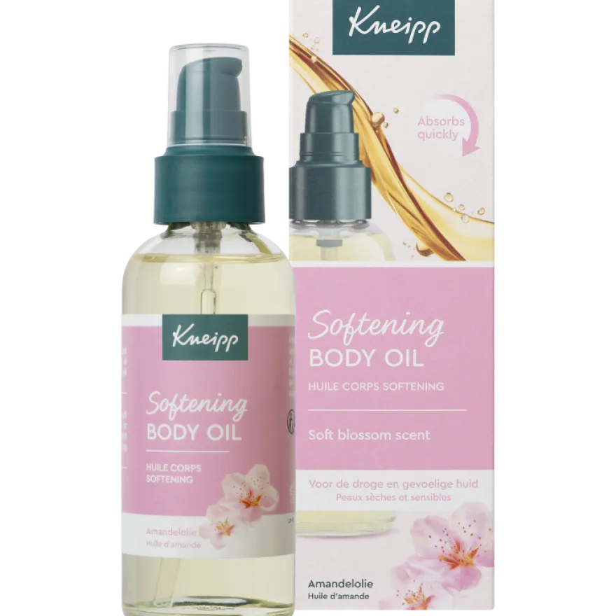 Kneipp Body Oil Soft Skin met Pompje (100 ml)
