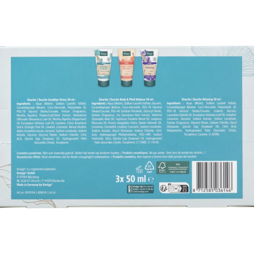 Kneipp Geschenk set Shower Favourites (1 stuk)