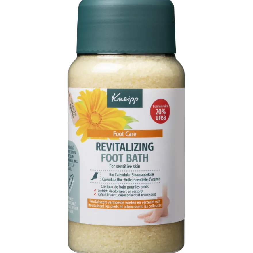Kneipp Voetbadkristal vitalizing calendula sinaasappel (600 gr)
